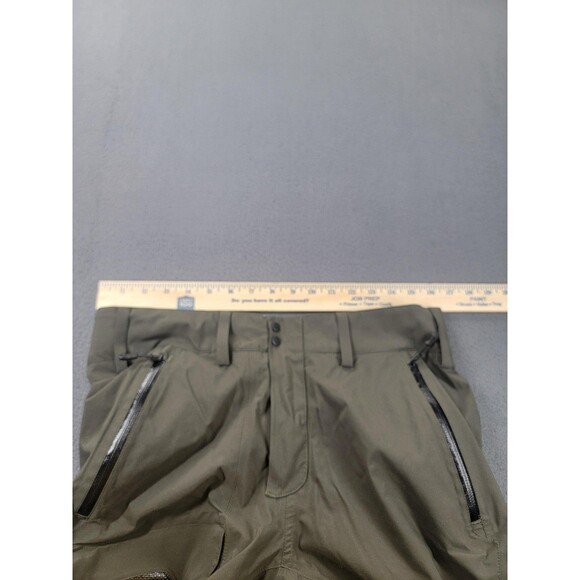 RLX Ralph Lauren Ski Snow Pants Womens Medium Olive Green RECCO Insulated RLX67 - Picture 9 of 16